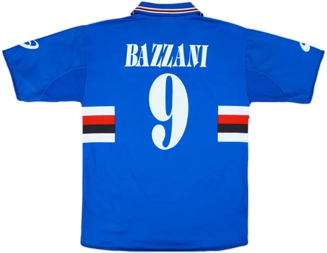 2003-04 Sampdoria Home Shirt Bazzani #9 - 8/10 - (XL)