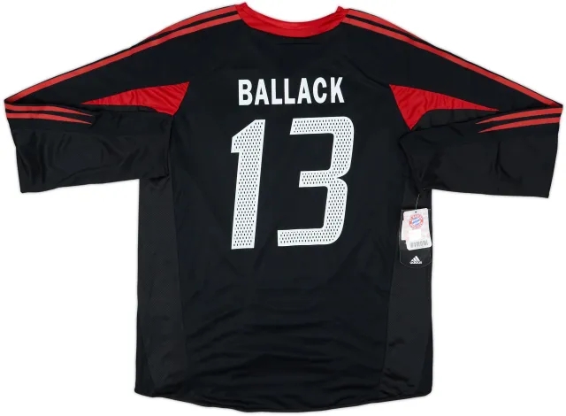 2004-05 Bayern Munich Player Issue CL Shirt Ballack #13 (XL)