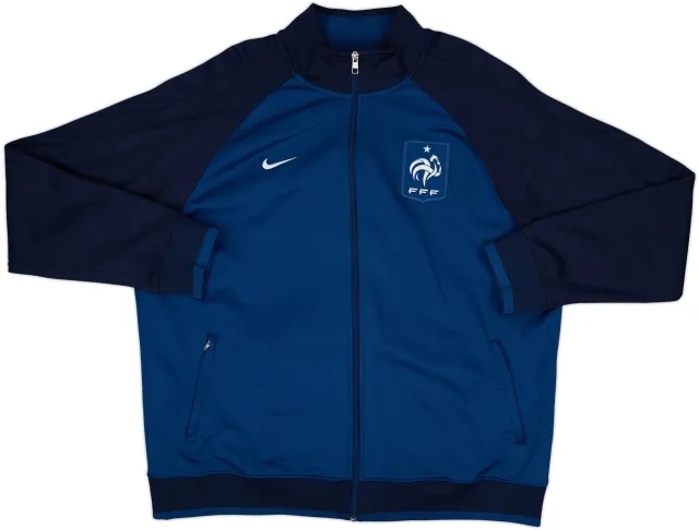 2012-13 France Nike Track Jacket - 9/10 - (XXL)