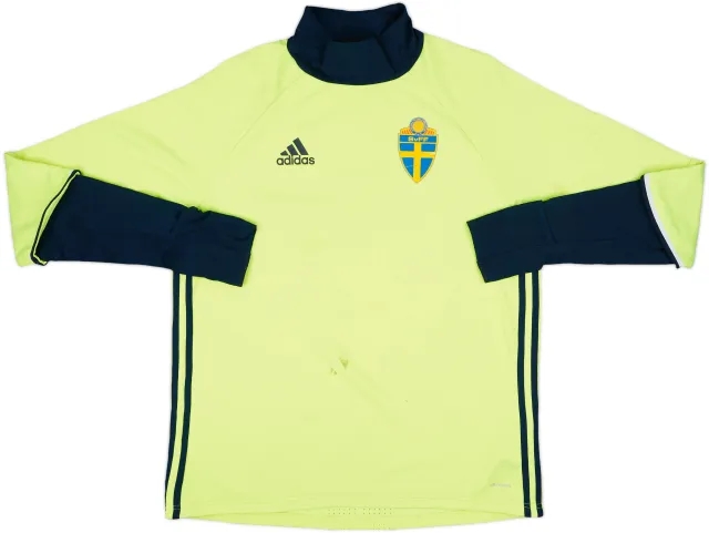 2015-16 Sweden adidas Sweat Top - 5/10 - (L)