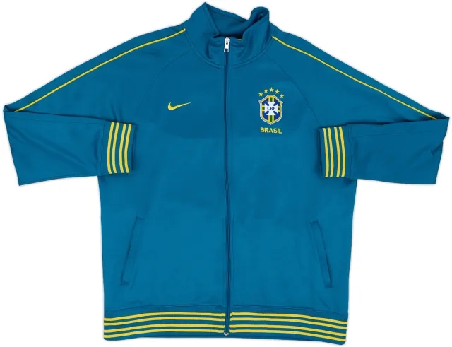 2011-12 Brazil Nike Track Jacket - 5/10 - (XL)