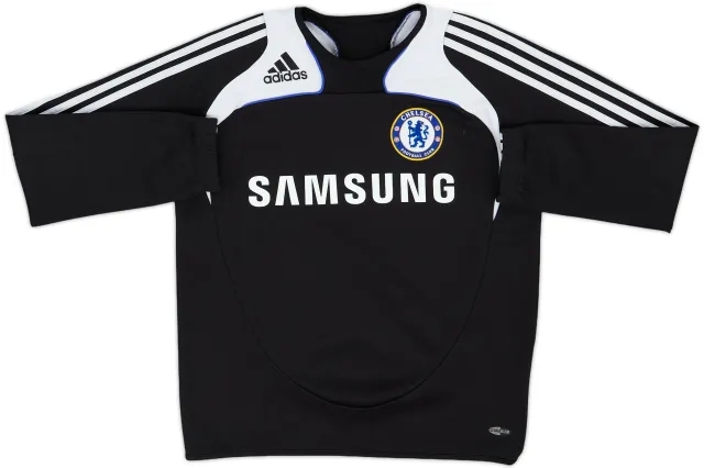 2008-09 Chelsea adidas Sweat Top - 8/10 - (S)