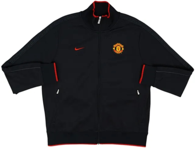 2011-12 Manchester United Nike Track Jacket - 10/10 - (XL)