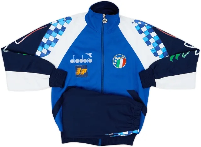 1990 Italy Diadora Tracksuit - 8/10 - (S)