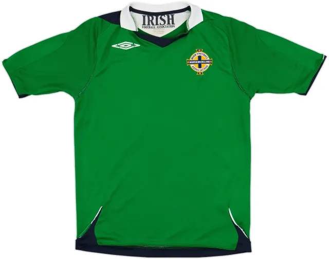 Umbro Northern Ireland Mens SS Home Shirt 2006