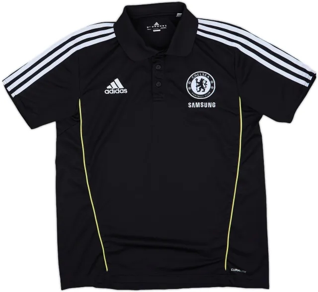 2011-12 Chelsea adidas Polo Shirt - 8/10 - (M/L)