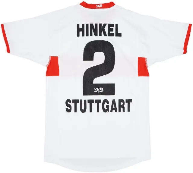 2003-04 Stuttgart Home Shirt Hinkel #2 - 7/10 - (S)