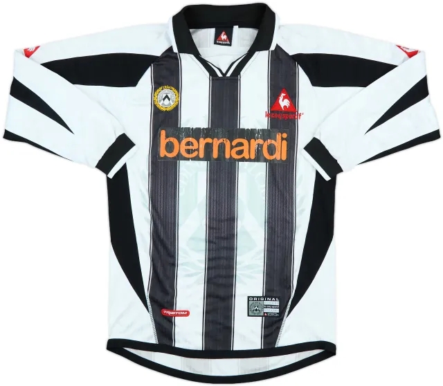 2002-03 Udinese Match Issue Home L/S Shirt #9
