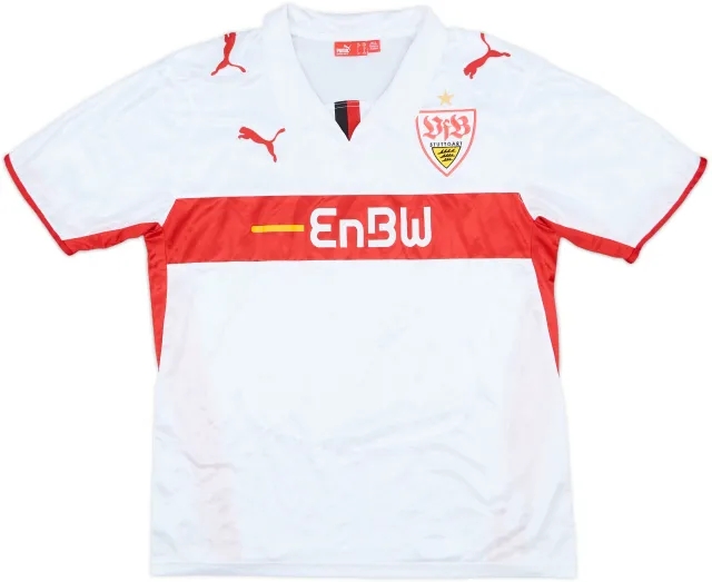 2008-09 Stuttgart Home Shirt - 9/10 - (XL.Boys)
