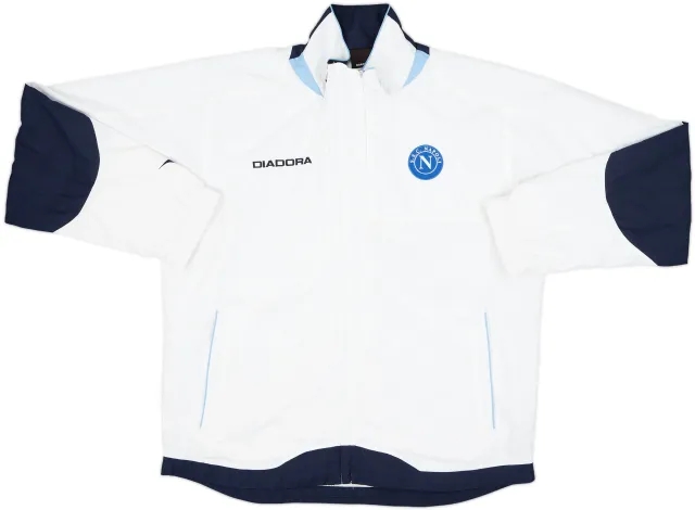 2002-03 Napoli Diadora Track Jacket - 6/10 - (L)