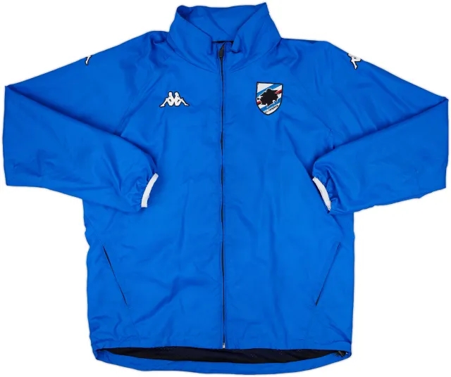 2004-05 Sampdoria Kappa Hooded Rain Jacket - 7/10 - (L)