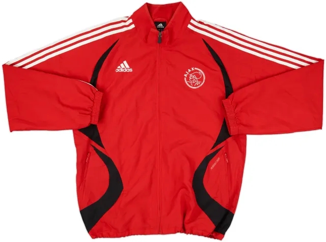 2007-08 Ajax adidas Track Jacket - 9/10 - (L)