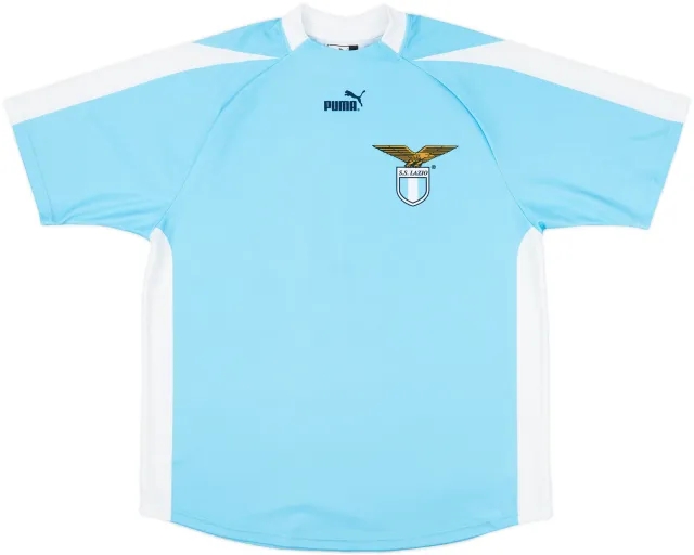 2003-04 Lazio 'Signed' Home Shirt - 9/10 - (L)