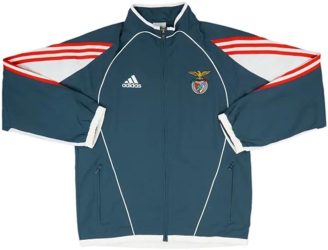 2005-06 Benfica adidas Track Jacket - 8/10 - (S)