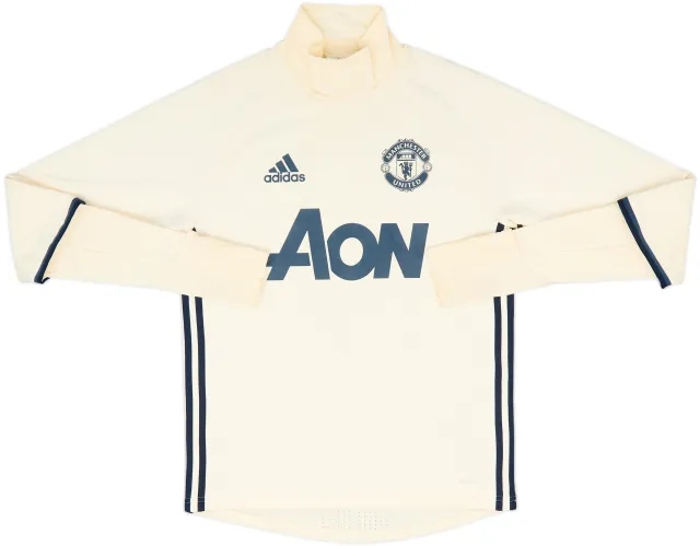 2016-17 Manchester United adidas Sweat Top - 7/10 - (S)
