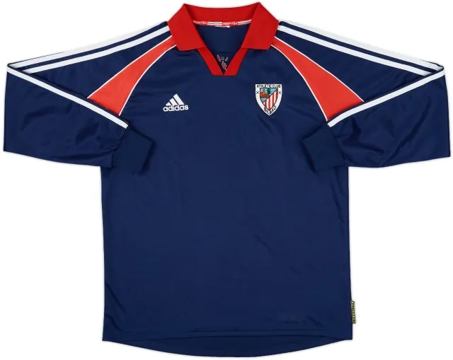 1999-01 Athletic Bilbao Player Issue Away L/S Shirt - 8/10 - (M)
