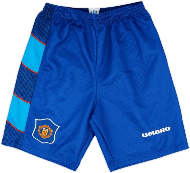 1995-96 Manchester United GK Shorts - 9/10 - (S)