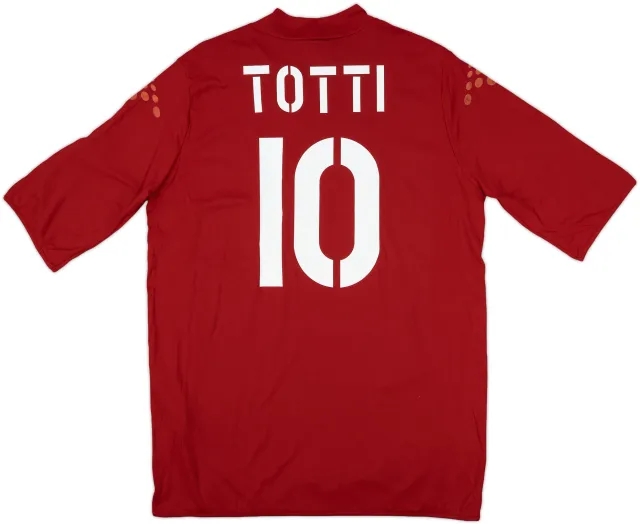 2003-04 Roma Home Shirt Totti #10 (XXL)