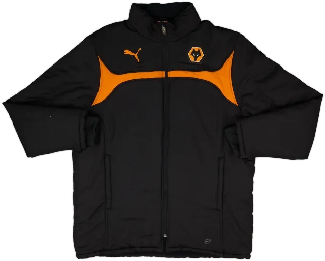 2013-14 Wolves Puma Padded Bench Coat - 8/10 - (XL)