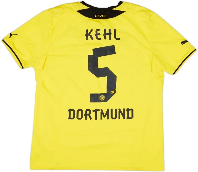 2013-14 Borussia Dortmund Home Shirt Kehl #5 - 5/10 - (L)