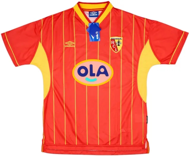 1999-00 Lens Home Shirt (XL)