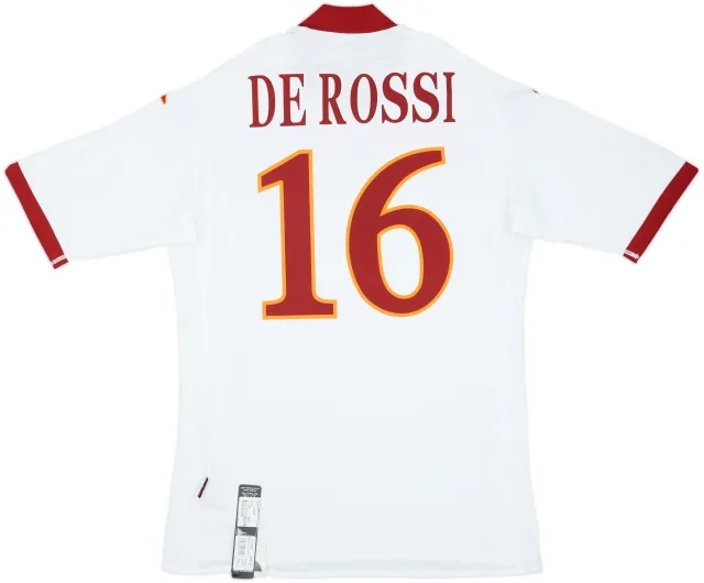 2009-10 Roma Away Shirt De Rossi #16 (XXL)