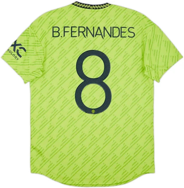 2022-23 Manchester United Authentic Third Shirt Fernandes #8 (M)