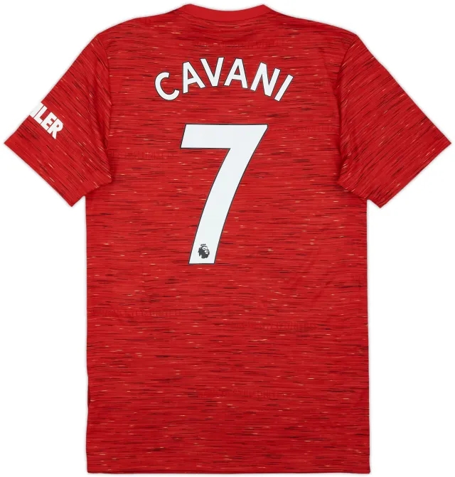 2020-21 Manchester United Home Shirt Cavani #7 (S)
