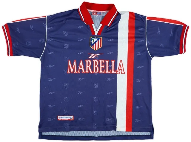 1998-99 Atletico Madrid Away Shirt - 8/10 - (XL)