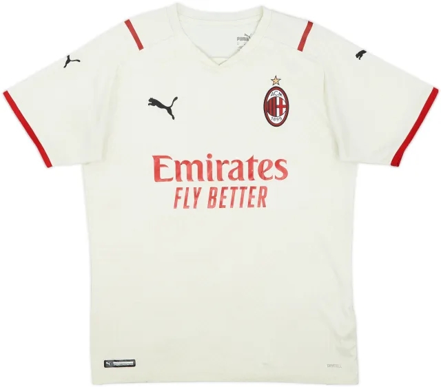 2021-22 AC Milan Away Shirt - 5/10 - (M)