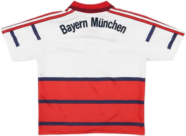 adidas Bayern Munich Boys SS Away Shirt 1998/00