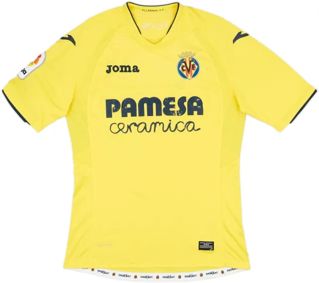 2016-17 Villarreal Home Shirt - 5/10 - (M)