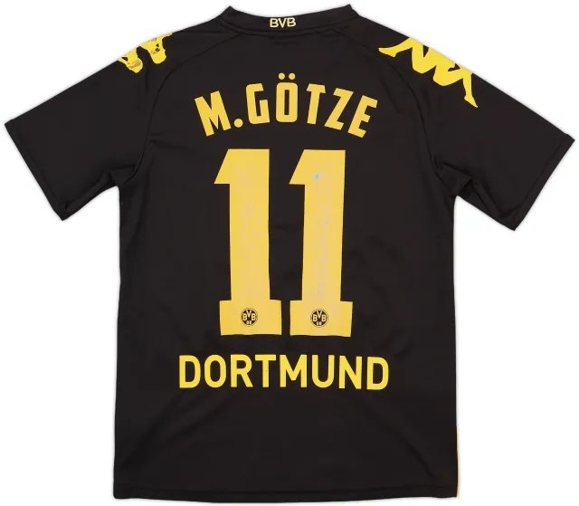 Kappa Borussia Dortmund Boys SS Away Shirt 2011/12