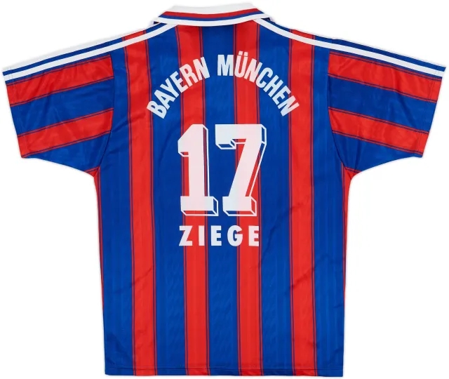 adidas Bayern Munich Mens SS Home Shirt 1995/97