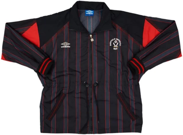 1991-92 Sheffield United Umbro Track Jacket - 8/10 - (M)