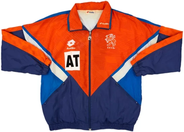 1992-94 Netherlands Lotto Track Jacket AT - 6/10 - (L)