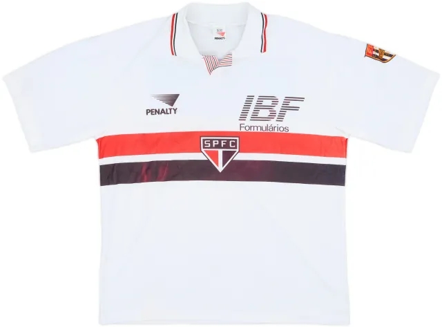 1992 Sao Paulo Home Shirt - 7/10 - (XL)