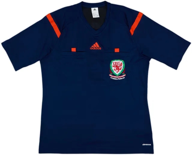 2013-14 Wales FA adidas Referee Shirt - 10/10 - (L)