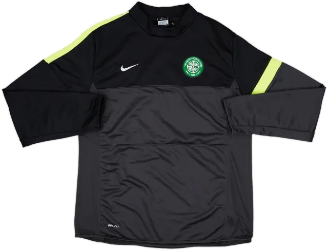 2014-15 Celtic Nike Sweat Top - 7/10 - (XXL)