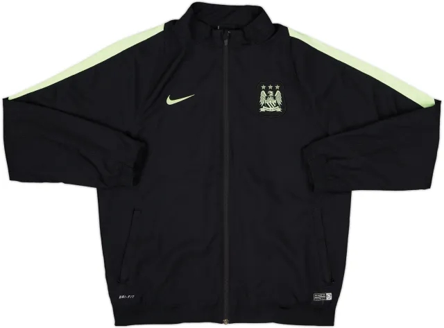 2015-16 Manchester City Nike Track Jacket - 9/10 - (XL.Boys)