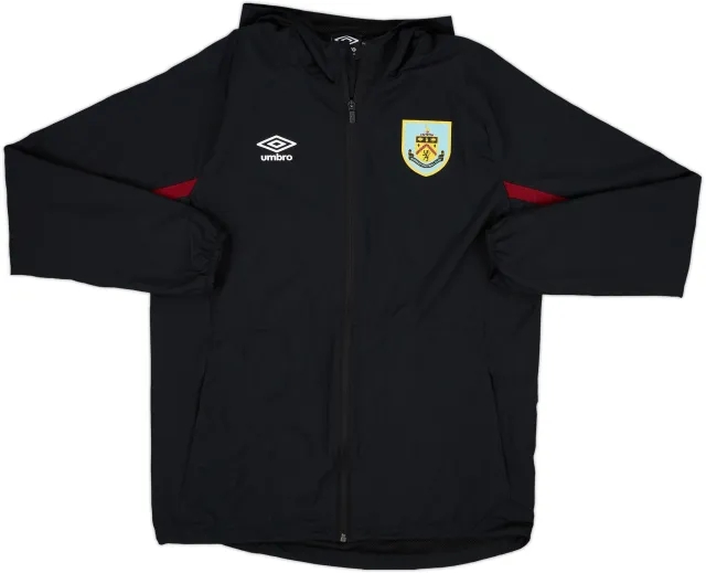 2019-20 Burnley Umbro Hooded Track Jacket - 10/10 - (M)