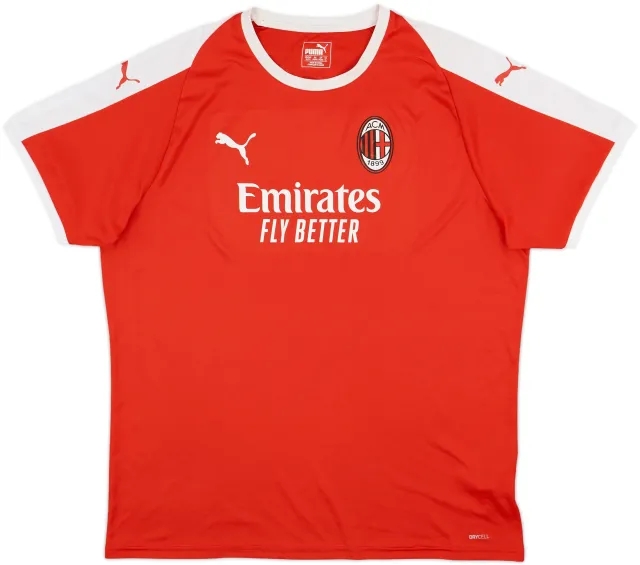 2018-19 AC Milan Puma Training Shirt - 9/10 - (XL)