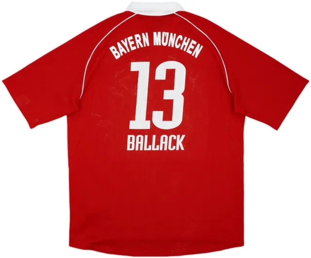 adidas Bayern Munich Mens SS Home Shirt 2005/06