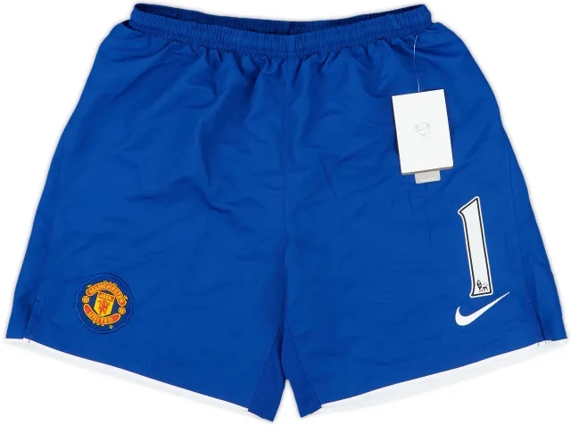 2007-08 Manchester United GK Shorts #1 (L.Boys)
