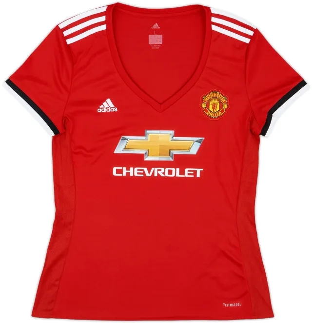 2017-18 Manchester United Home Shirt - 10/10 - (Women's L)