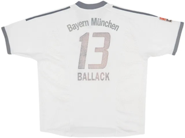 adidas Bayern Munich Mens SS Away Shirt 2002/03