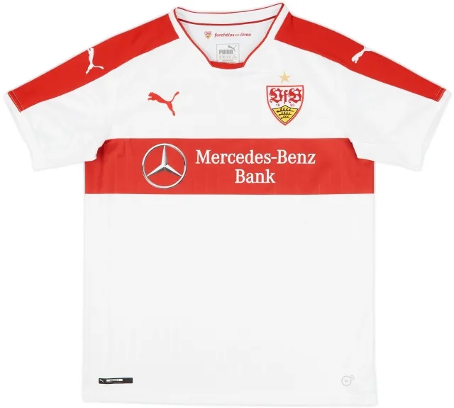 2016-17 Stuttgart Home Shirt - 9/10 - (XL.Boys)