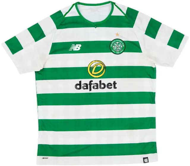 NewBalance Celtic Mens SS Home Shirt 2018/19