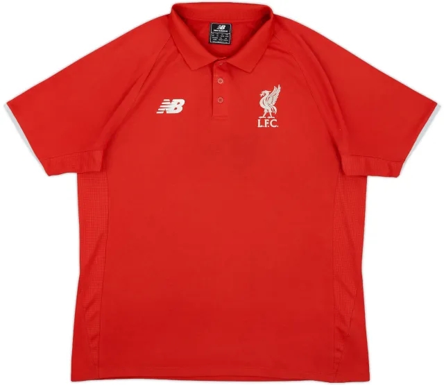 2015-16 Liverpool New Balance Polo Shirt - 7/10 - (XL)