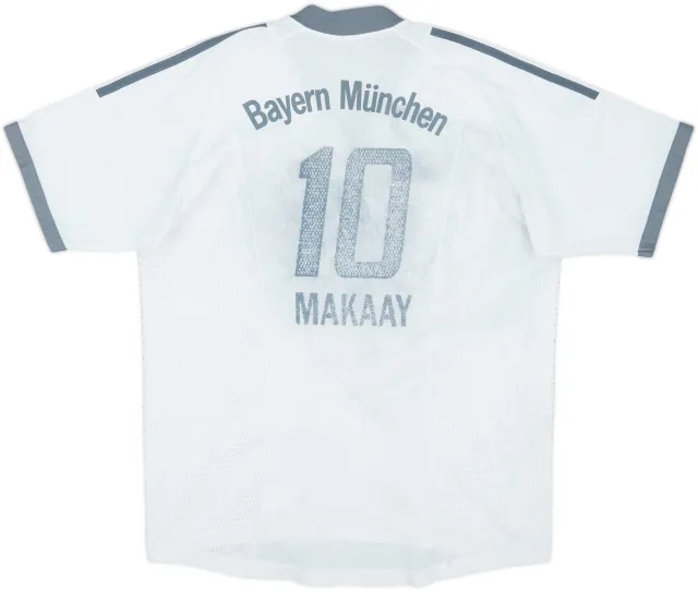 adidas Bayern Munich Boys SS Away Shirt 2002/03